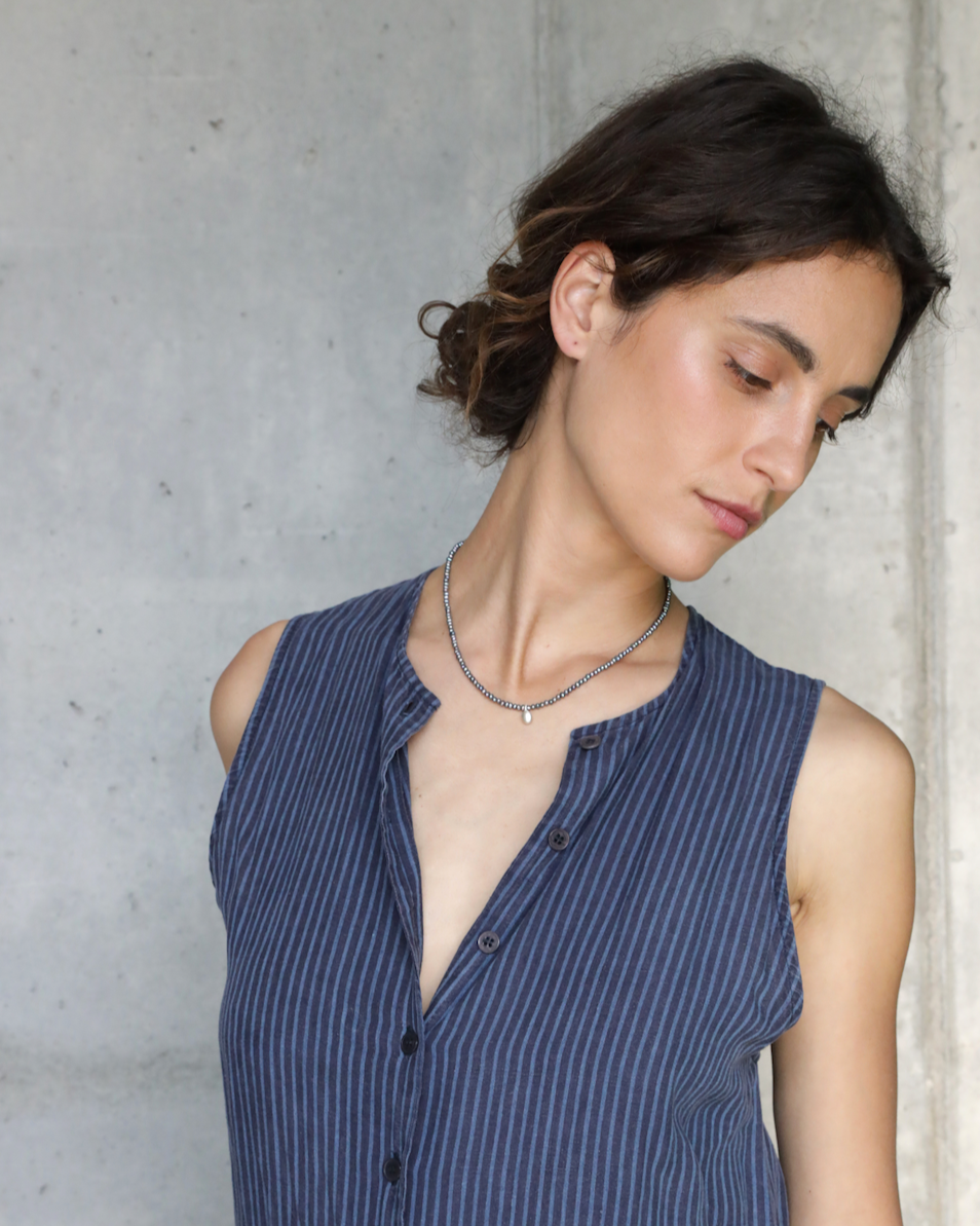 Collar Pepita Plata