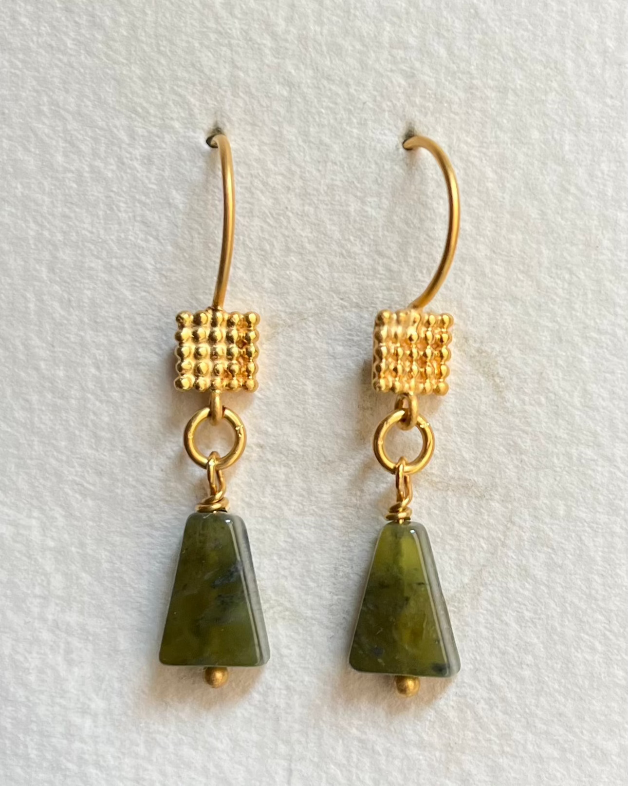Pendientes Etrusca Con Vesonita