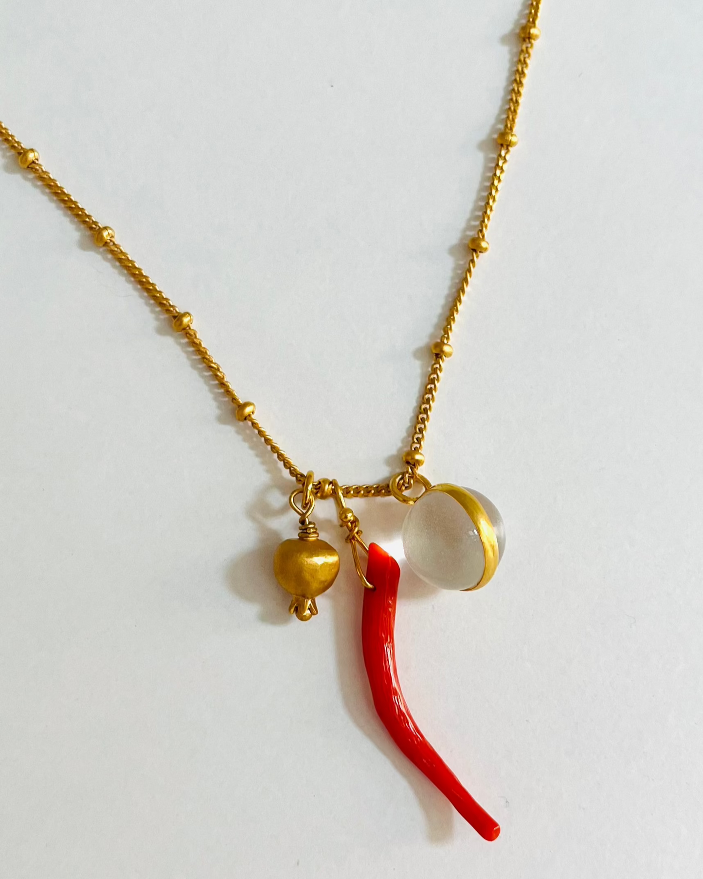 Collar Amuletos Cadena