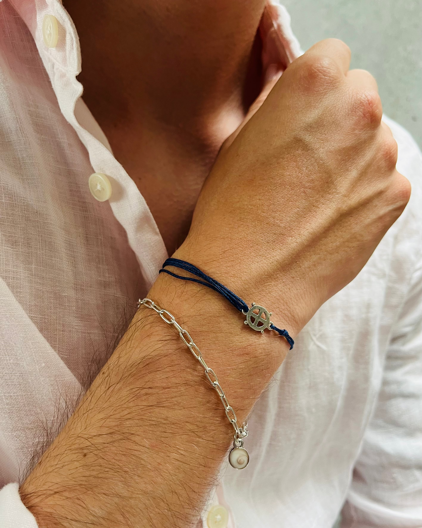 Pulsera Plata Santa Lucía