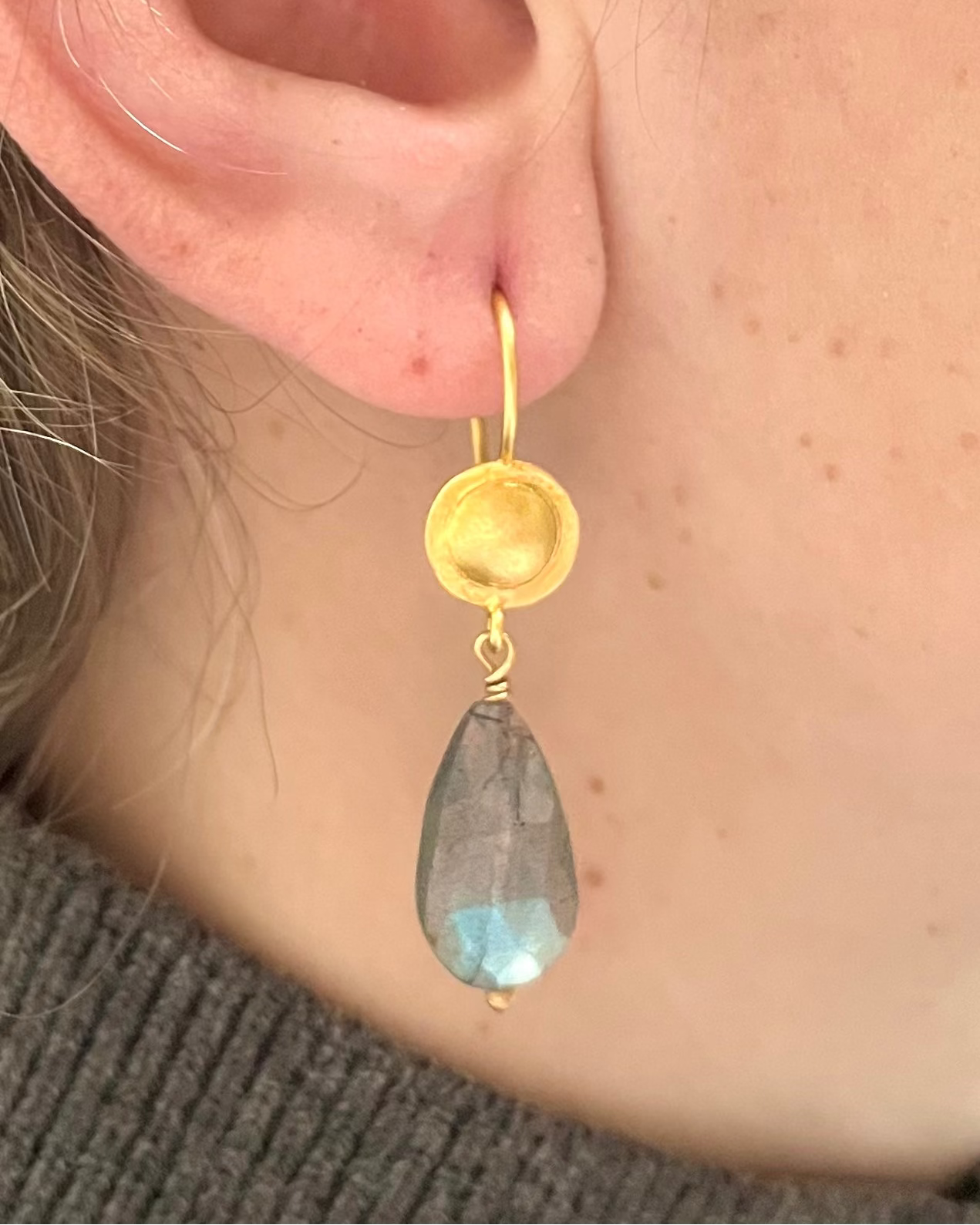 Pendientes Petra con Lágrima