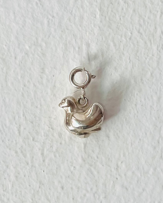 Ocell Plata Charm