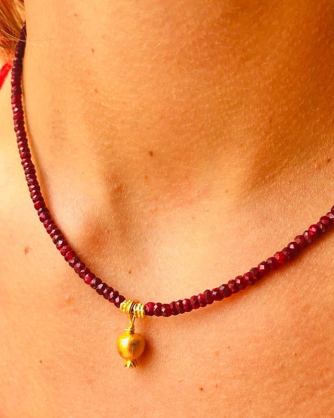 Collar Granada Rubí
