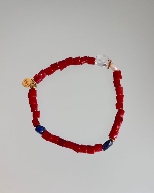 Pulsera Coral