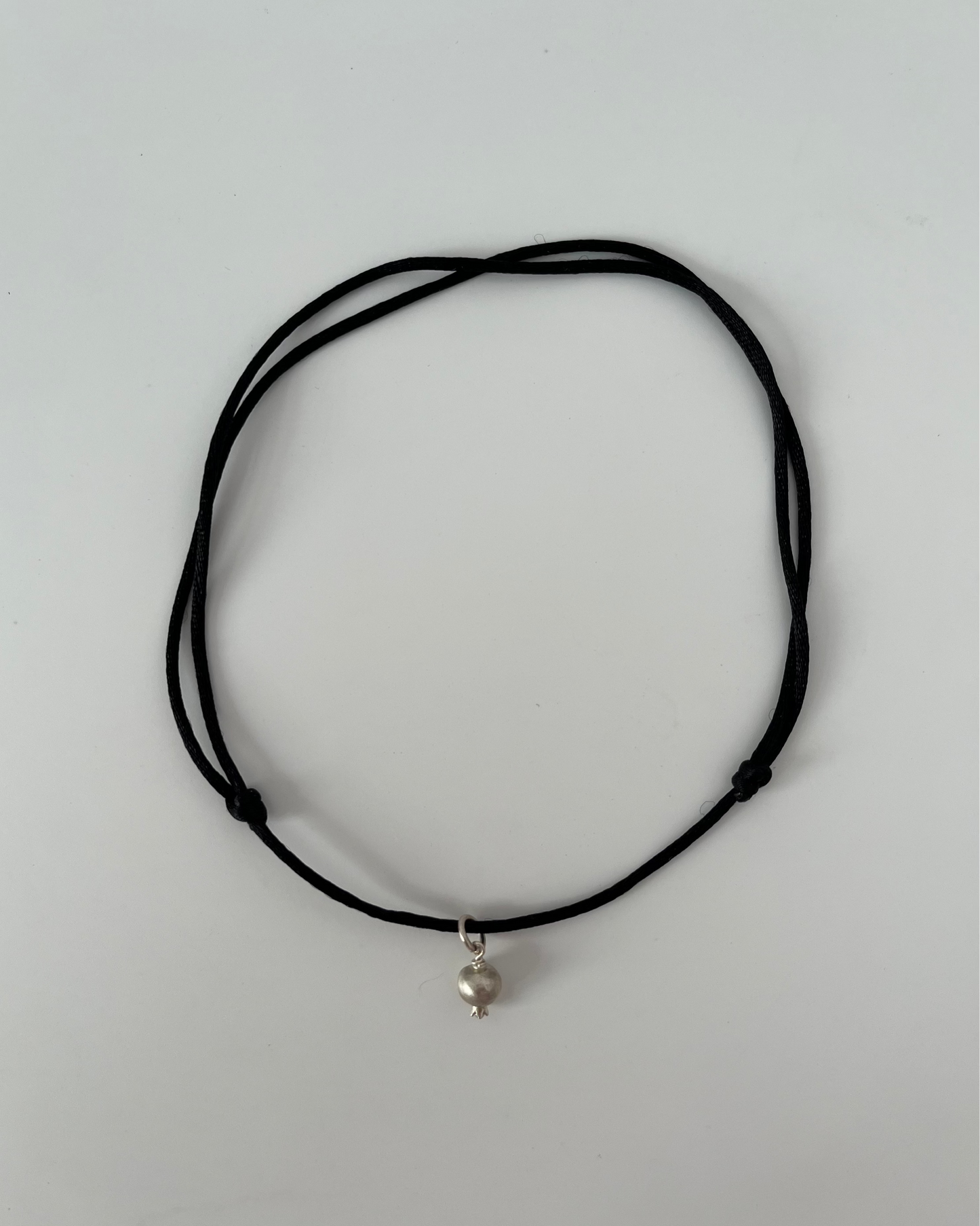 Collar Granada Plata Cordón