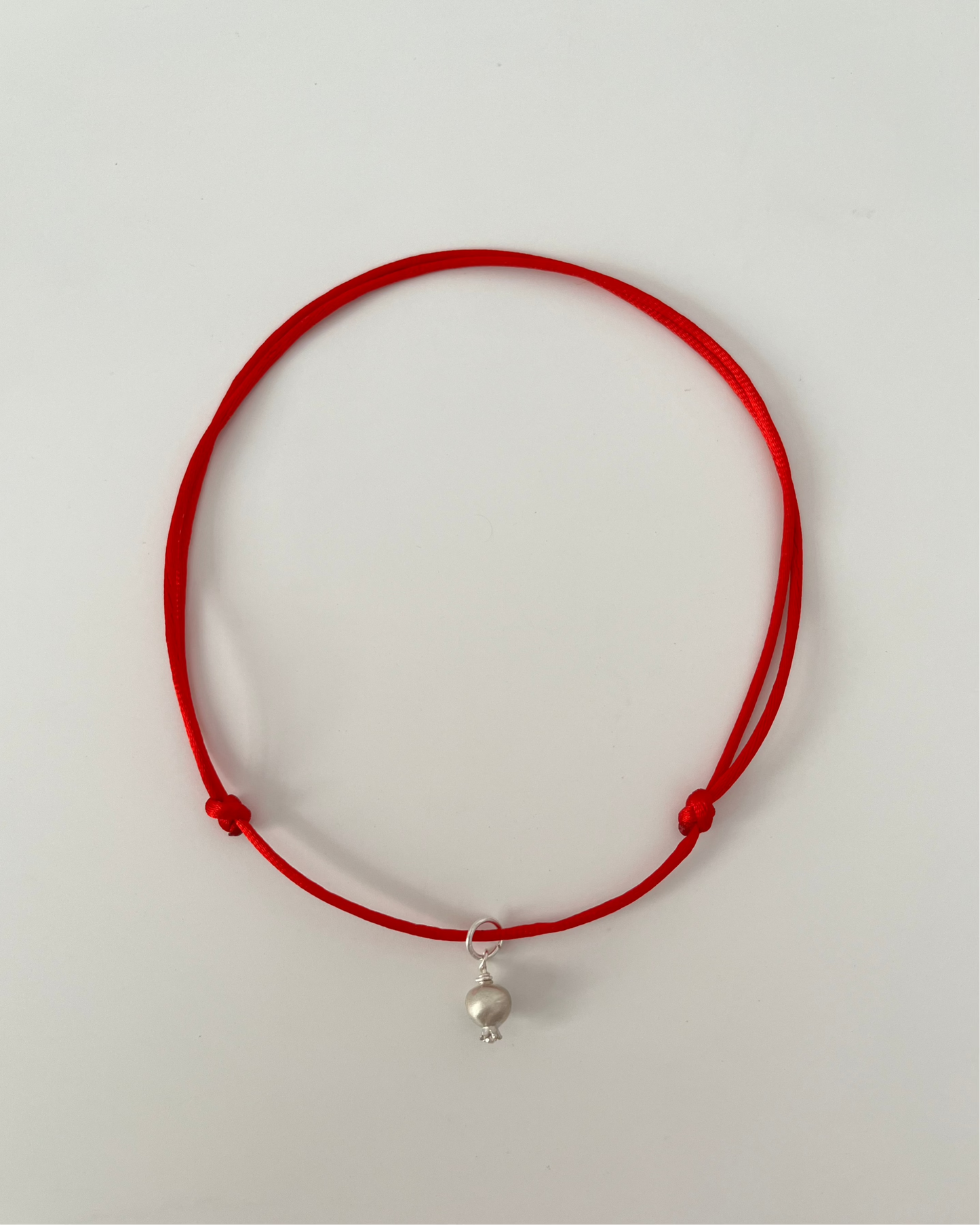Collar Granada Plata Cordón