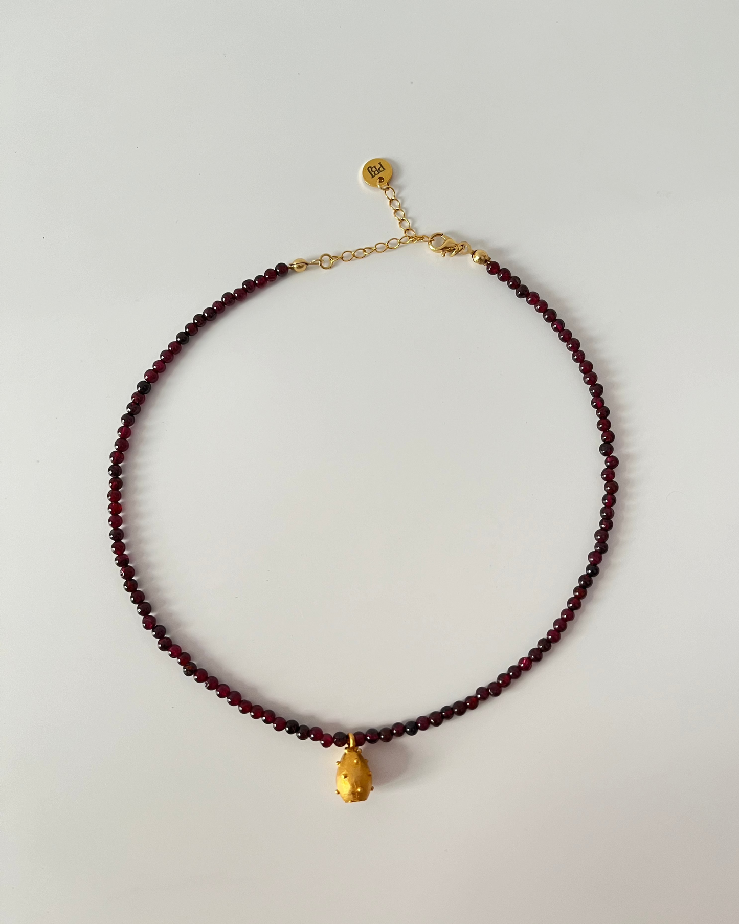 Collar Figa de Moro Granates
