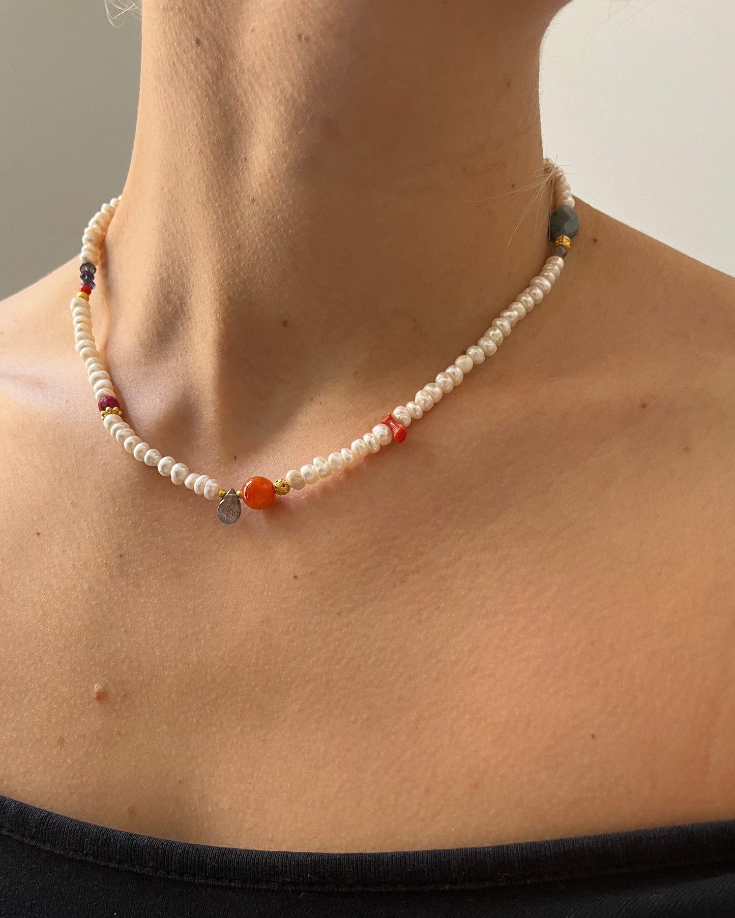 Collar Perlas