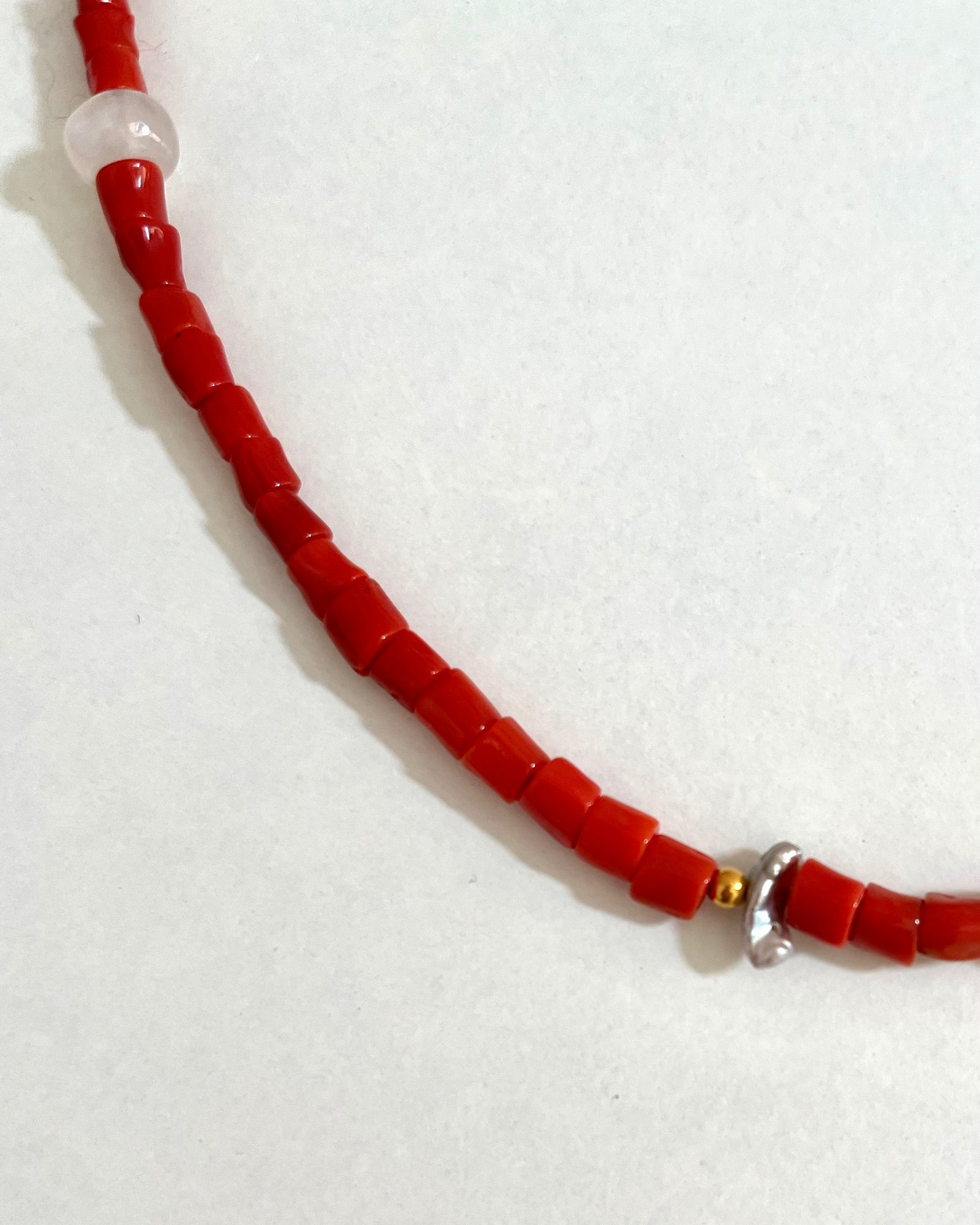 Collar Coral Isla II