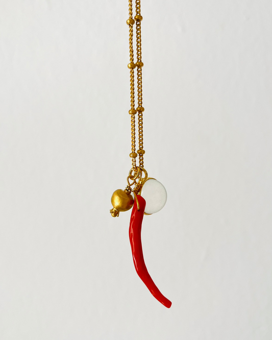 Collar Amuletos Cadena