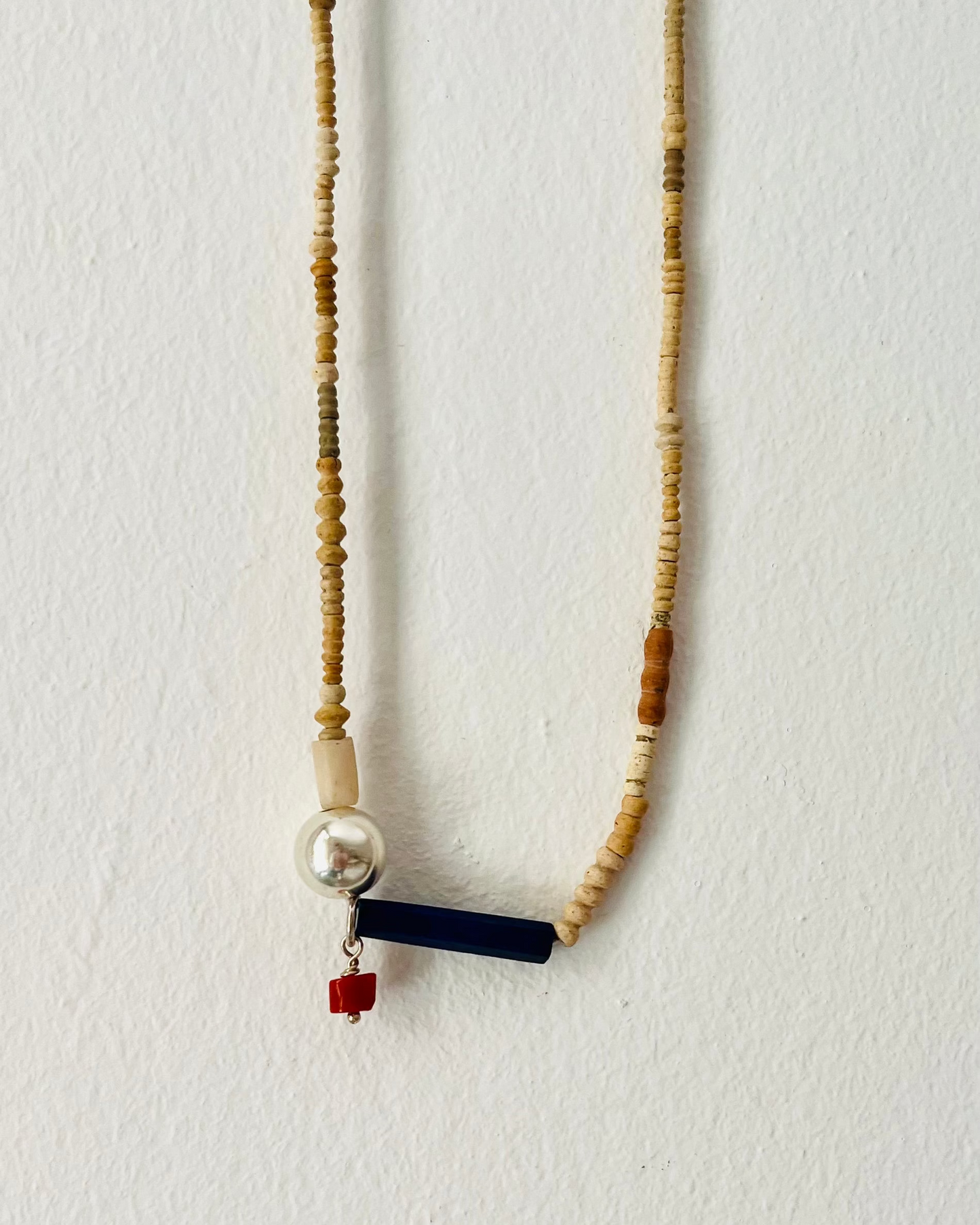 Collar Arcilla con Lapislázuli