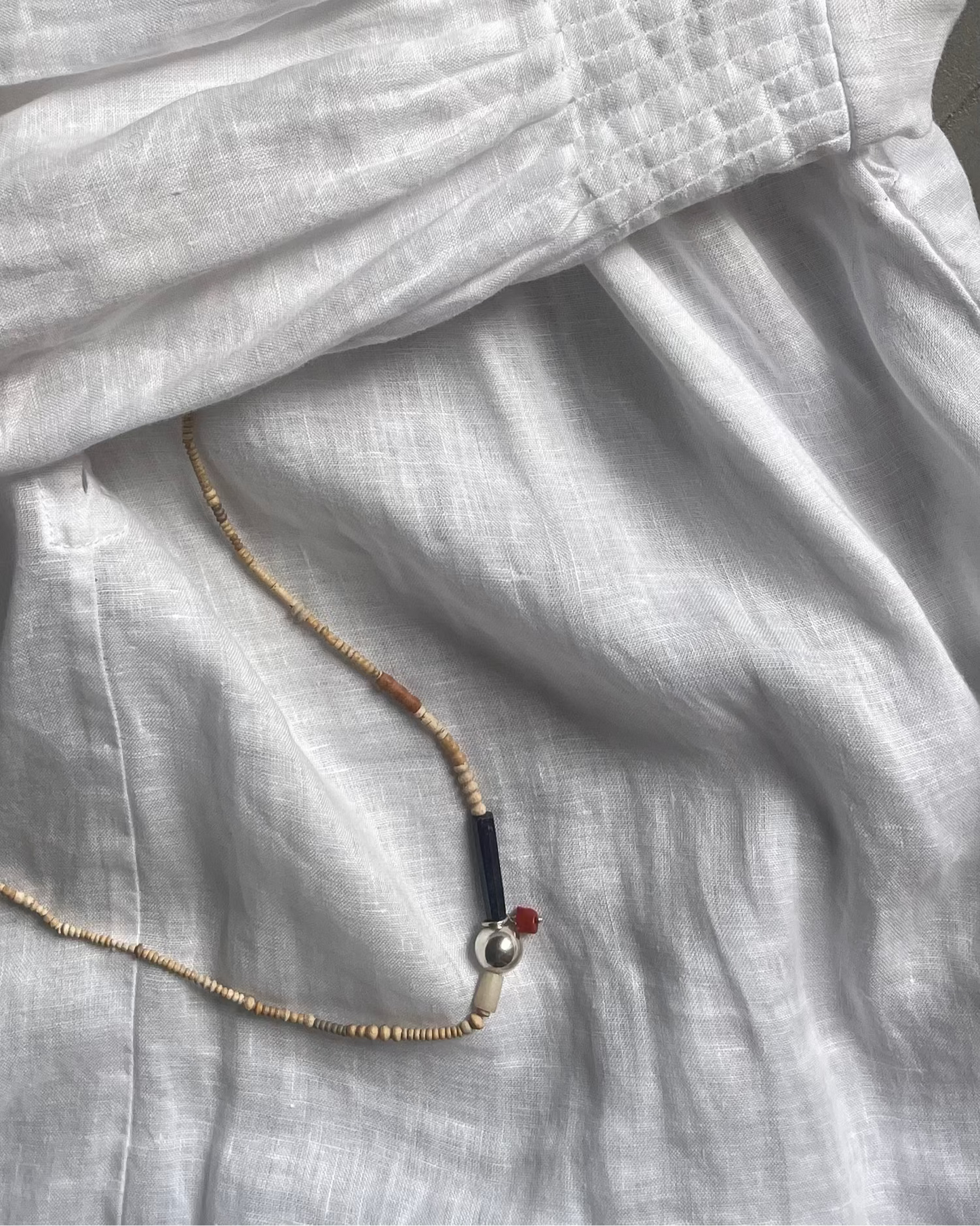 Collar Arcilla con Lapislázuli
