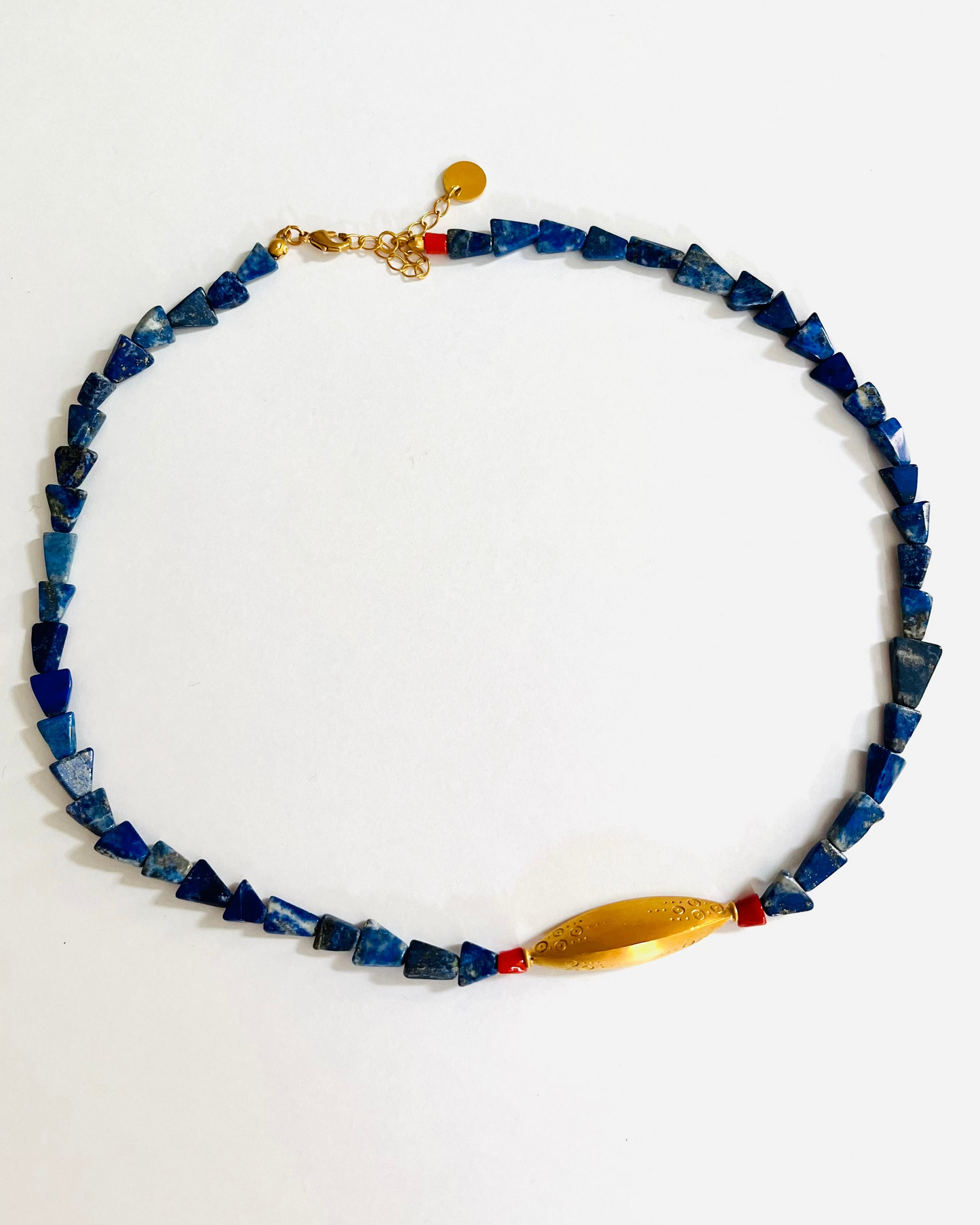 Collar Vaina lapislázuli