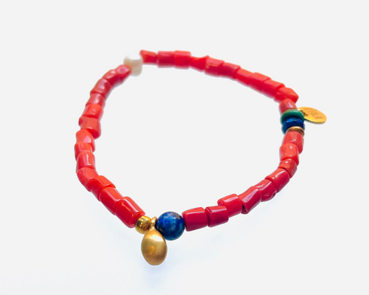 Pulsera Coral