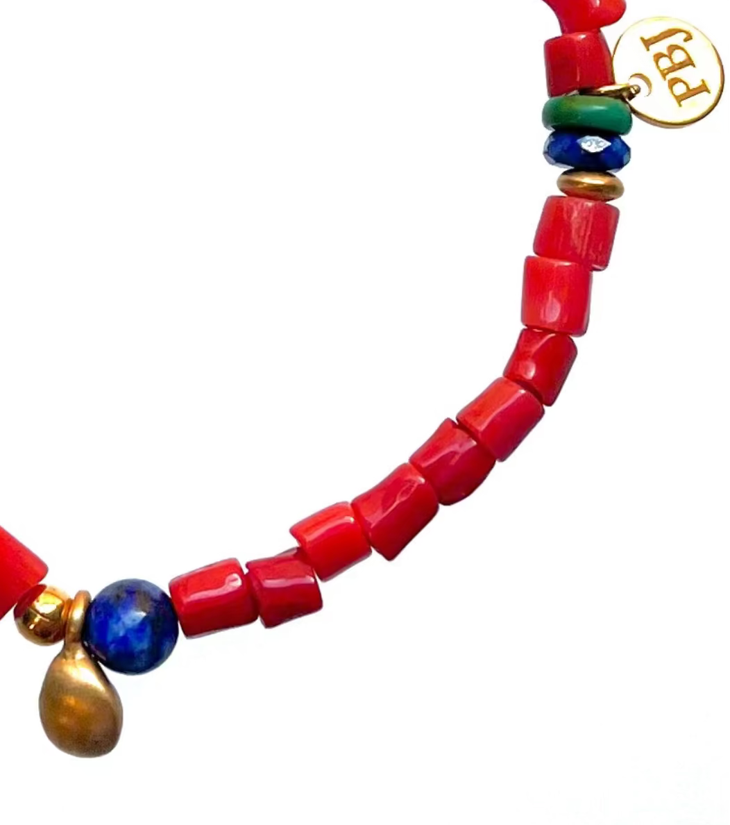 Pulsera Coral