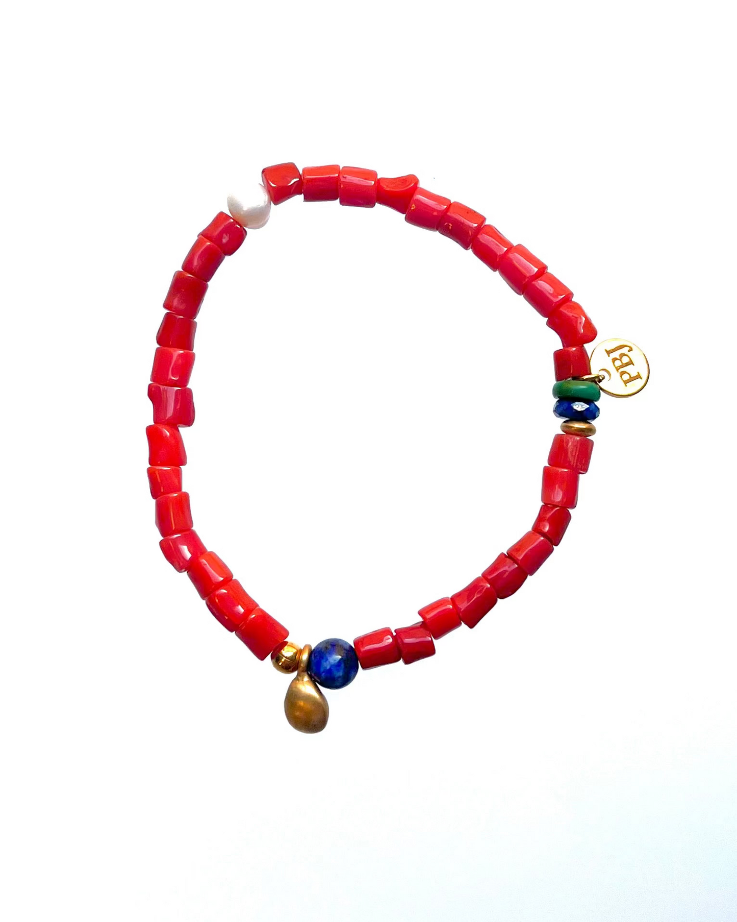 Pulsera Coral