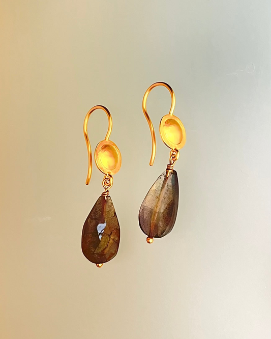 Pendientes Petra con Lágrima