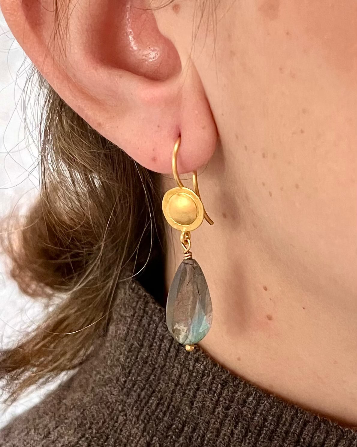 Pendientes Petra con Lágrima