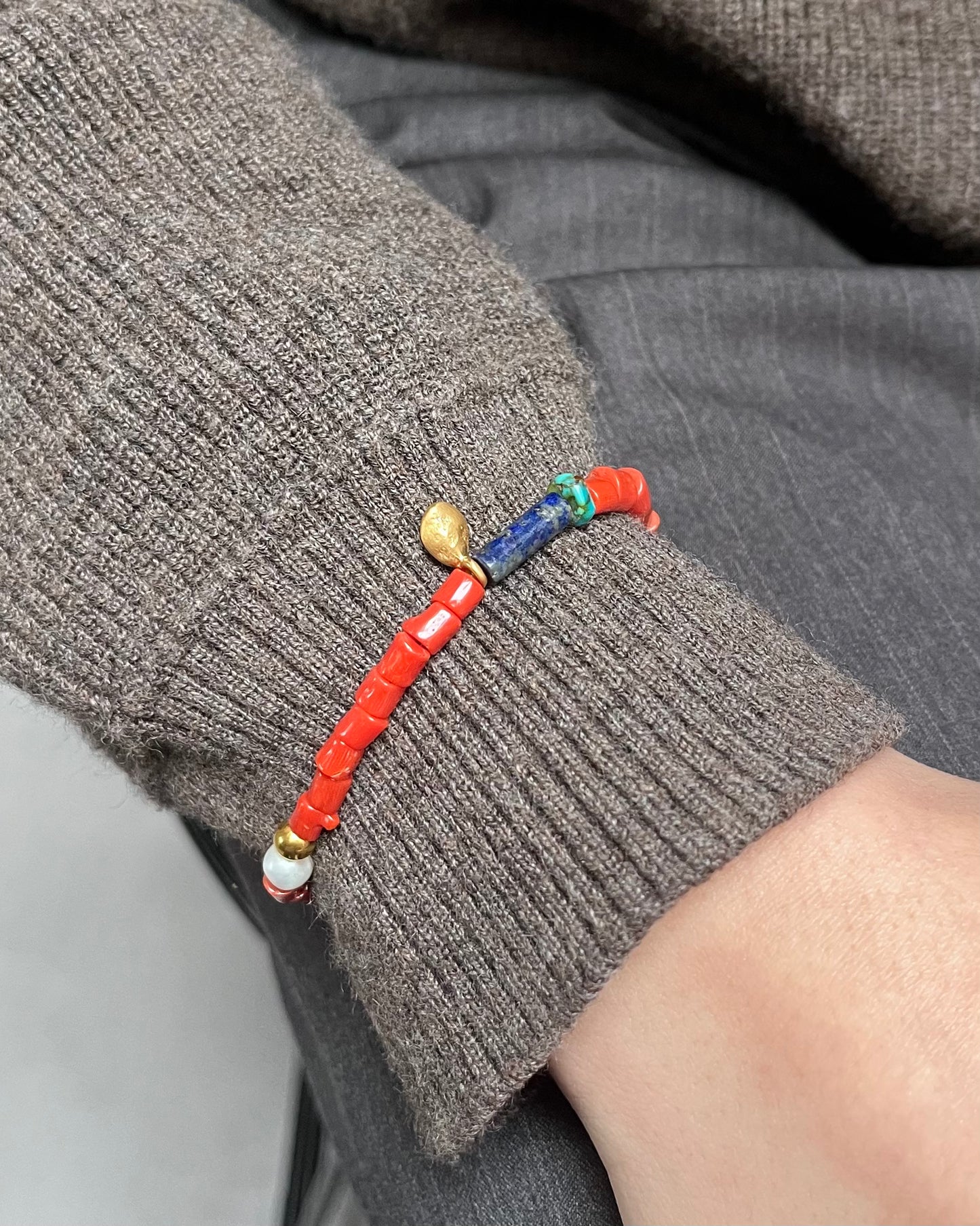 Pulsera Coral