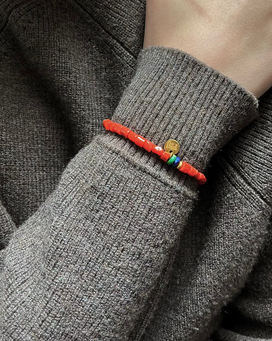 Pulsera Coral
