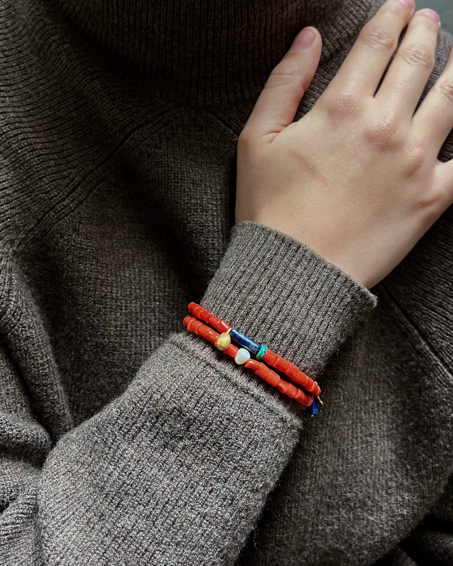 Pulsera Coral