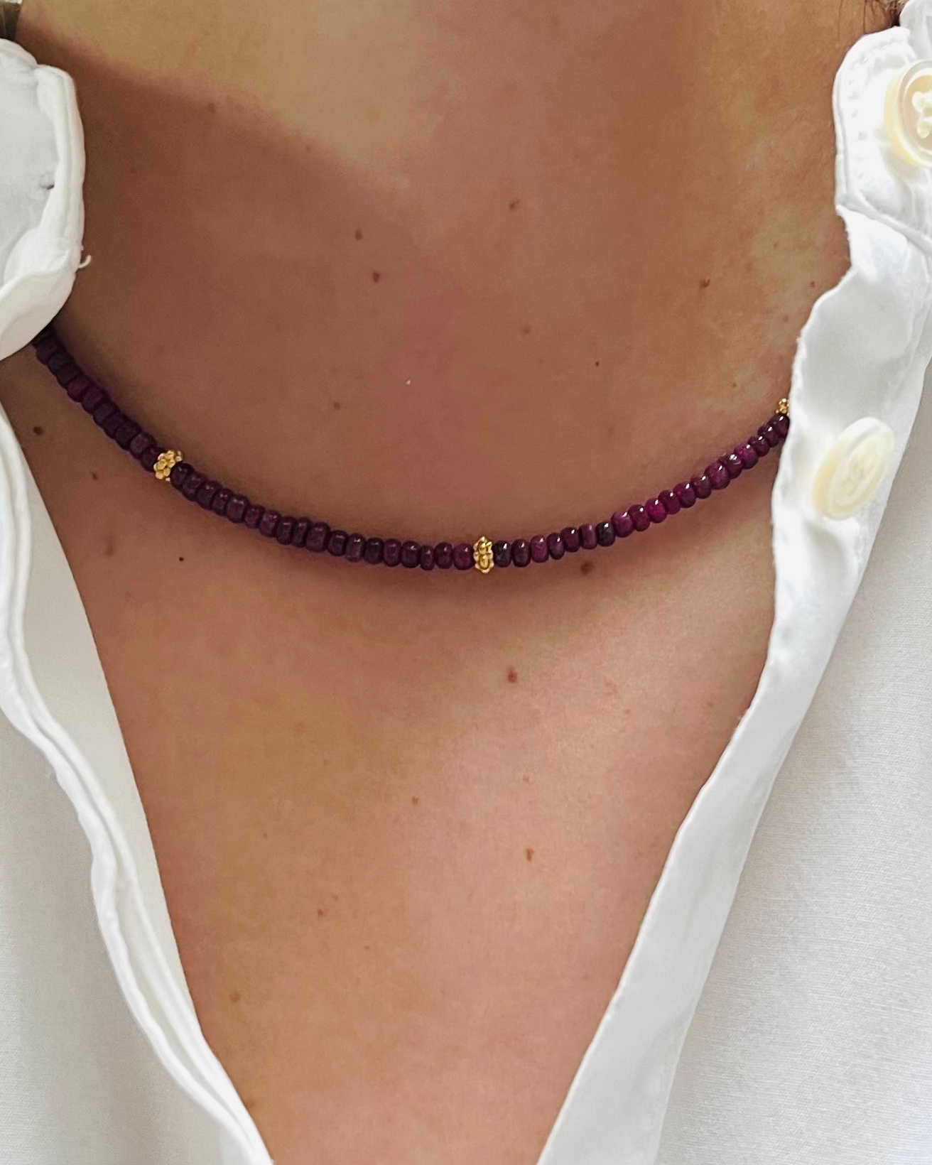 Collar Rubí