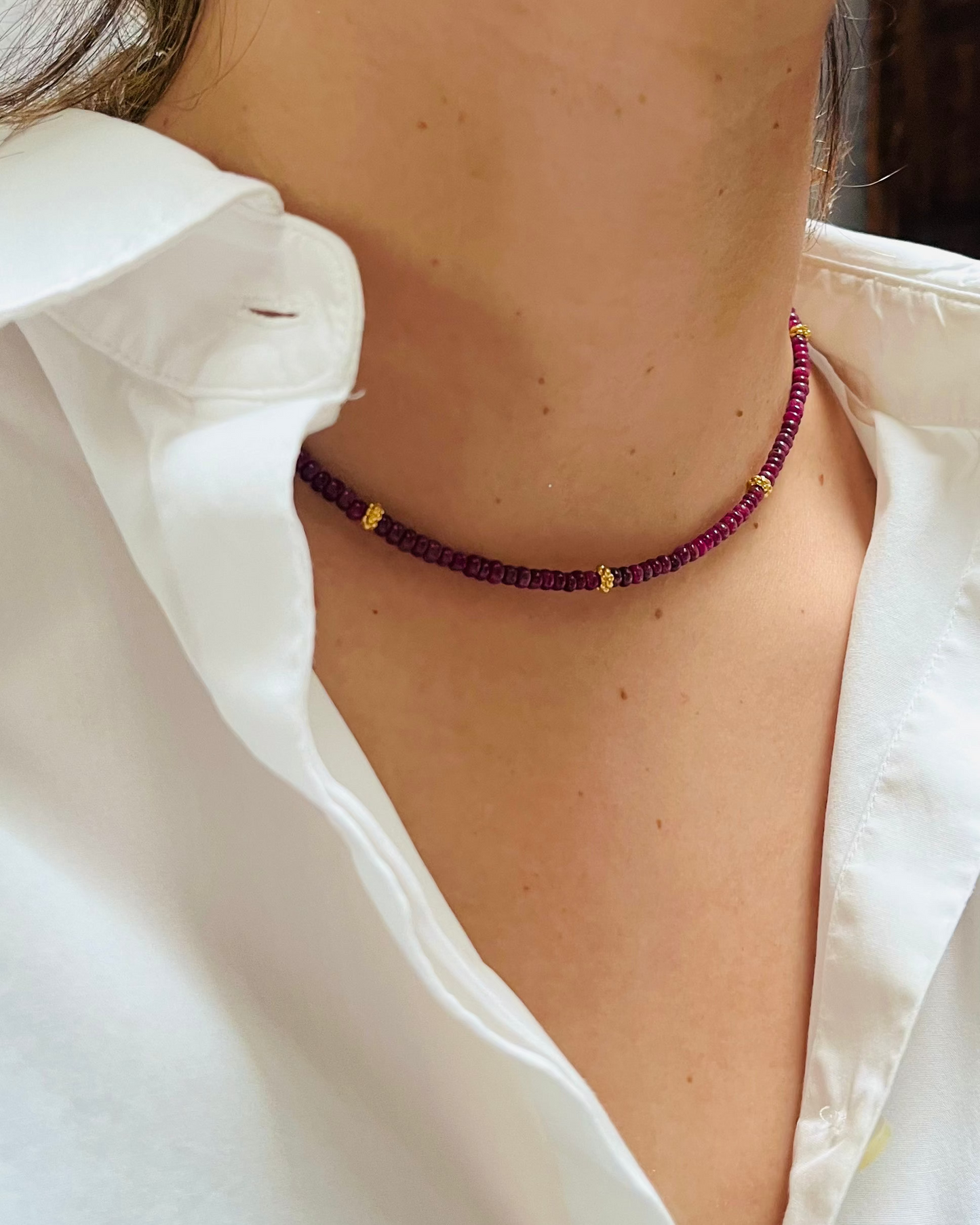 Collar Rubí