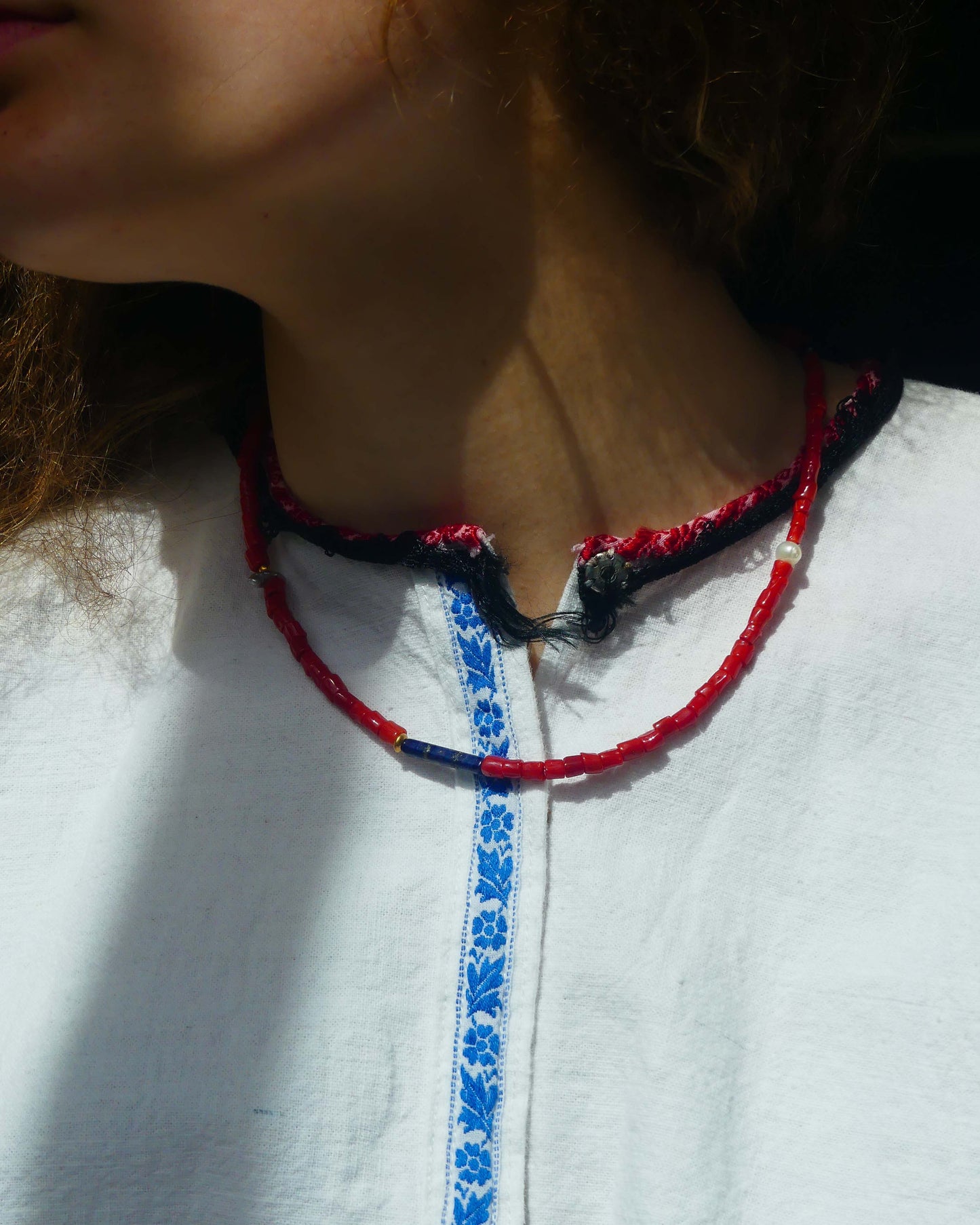 Collar Coral Isla II