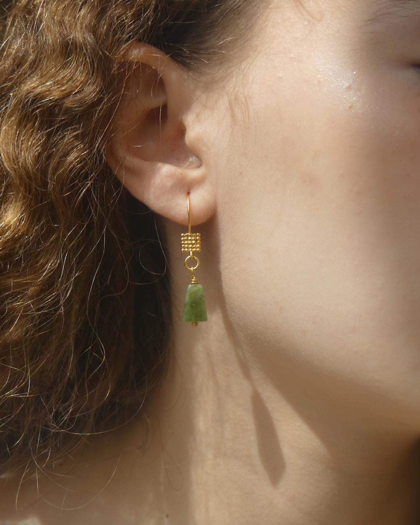 Pendientes Etrusca Con Vesonita
