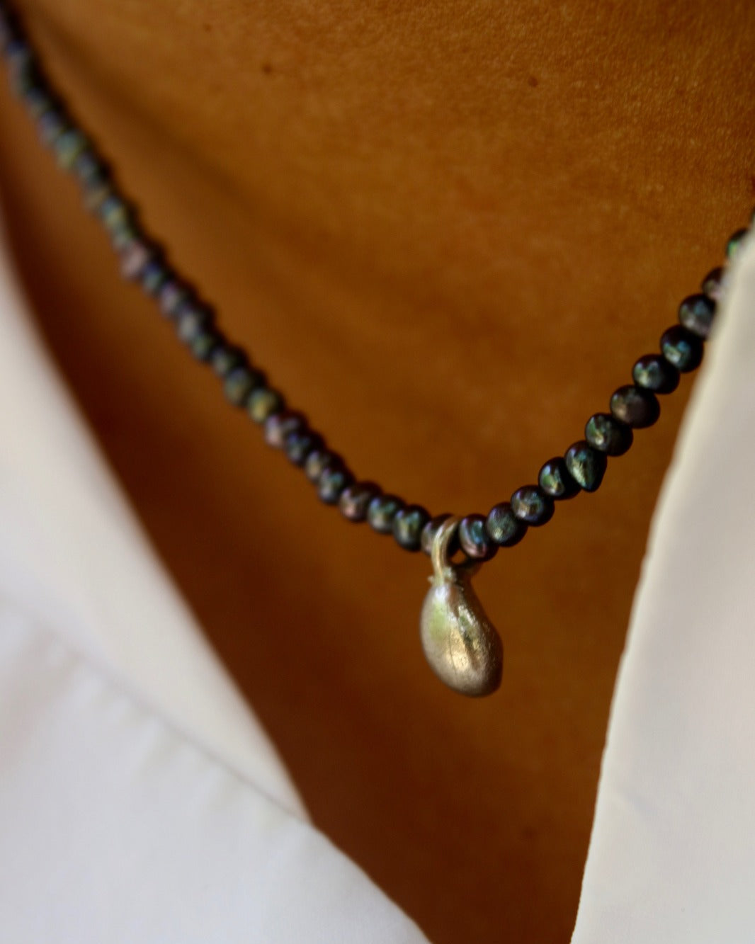 Collar Pepita Plata